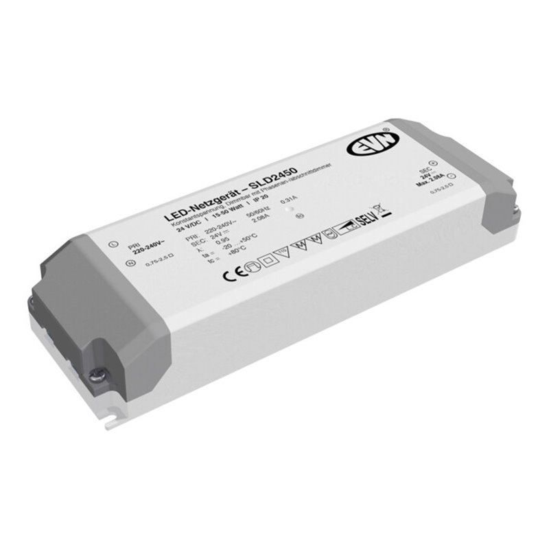 EVN Lichttechnik LED-Netzgerät 24V/DC 15-50W IP20 SLD2450