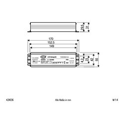 EVN Lichttechnik LED-Netzgerät 24VDC 0-36W IP67 K 24036
