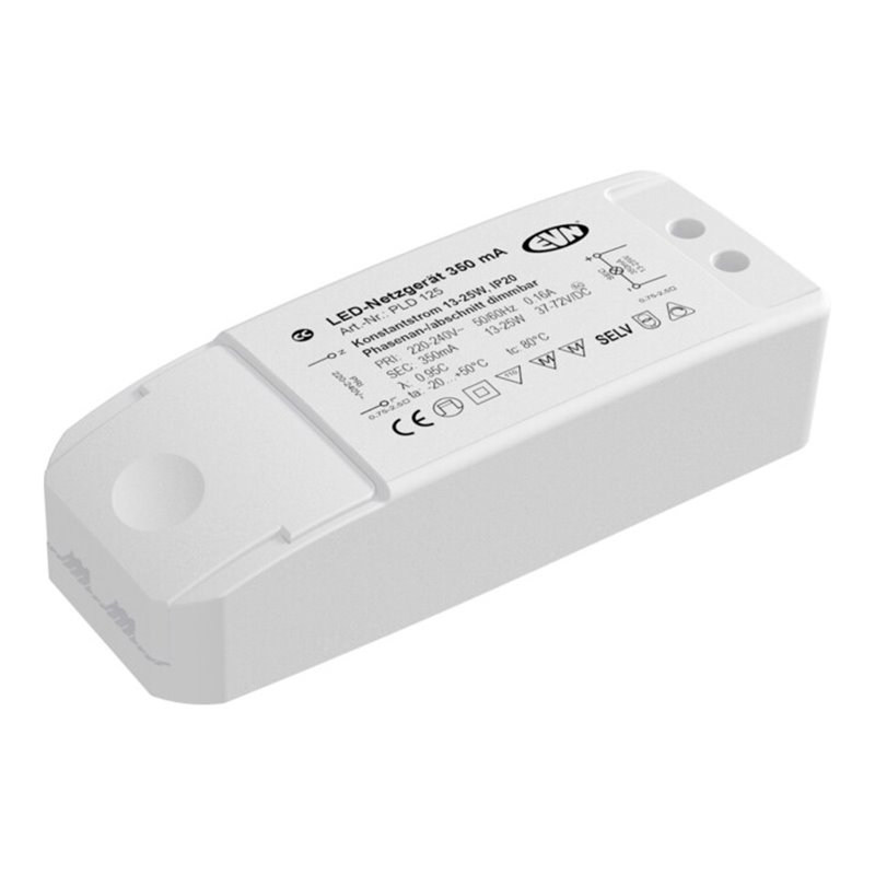 EVN Lichttechnik P-LED Netzgerät IP20 350mA 13-25Wdim PLD125