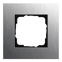 Gira Abdeckrahmen 1fach edelstahl 0211219