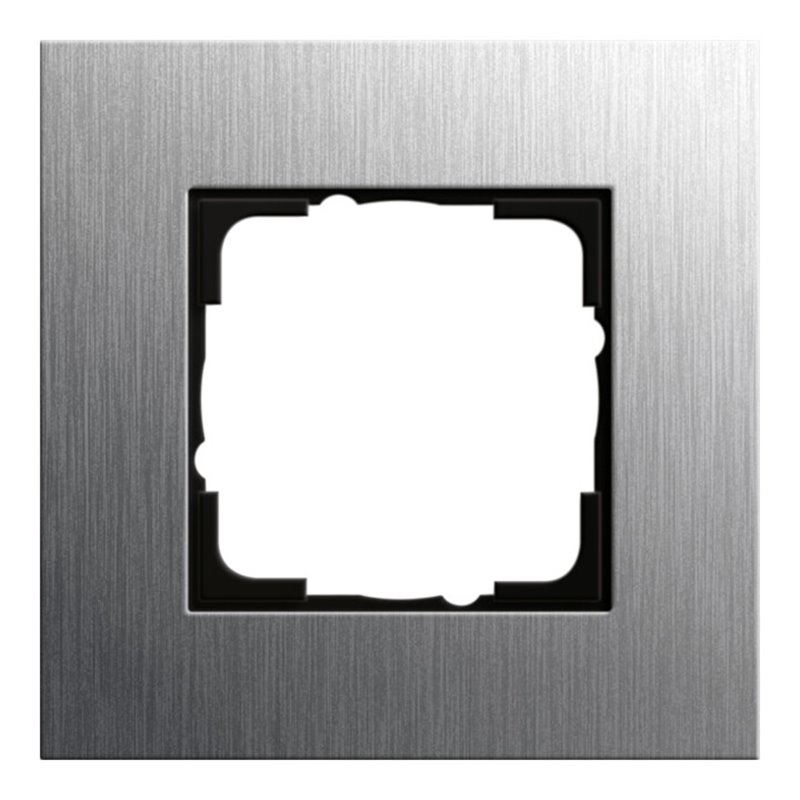 Gira Abdeckrahmen 1fach edelstahl 0211219