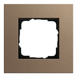 Gira Abdeckrahmen 1fach hellbraun 0211221