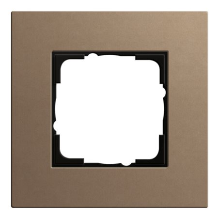 Gira Abdeckrahmen 1fach hellbraun 0211221