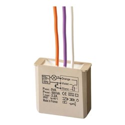 Grothe Dimmer UP Taster 3-500W 230V MTV500E