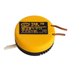 EVN Lichttechnik Trafo 20-70W H22mm D53mm TAB 70