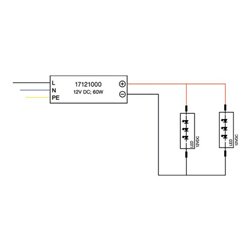 Brumberg Leuchten LED-Netzgerät IP67 12V 60W max. 5A 17121000