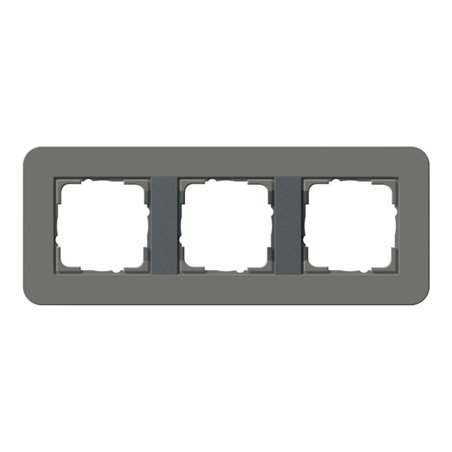 Gira Abdeckrahmen 3fach Dklgrau/Anthrazit 0213423