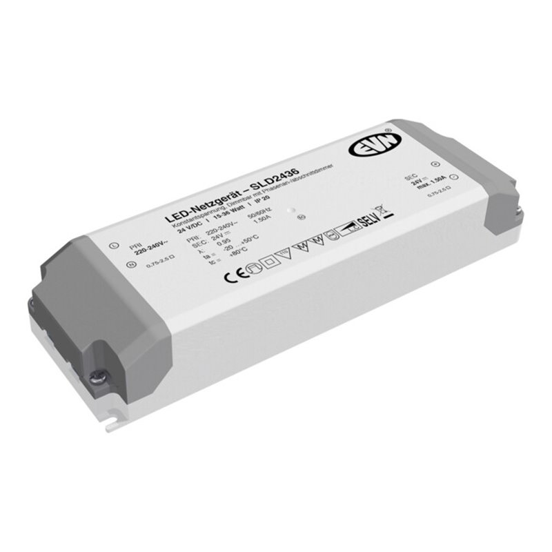 EVN Lichttechnik LED-Netzgerät NG24VDC15-36W IP20 SLD2436