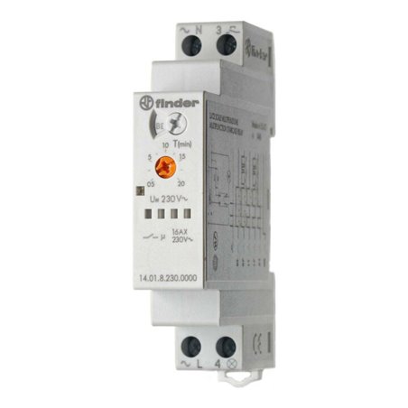 Finder Treppenhausaut.N/L-schalt. 1S 16A 230VAC 14.01.8.230.0000