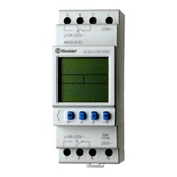 Finder Zeitschaltuhr 2W,16A,230V,B35,8mm 12.22.8.230.0000