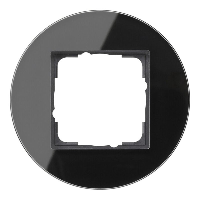 Gira Abdeckrahmen 1f. sw 0211135