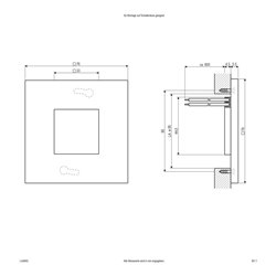 EVN Lichttechnik LED Einbauleuchte 12VDC 0,6W ww LQ 4602