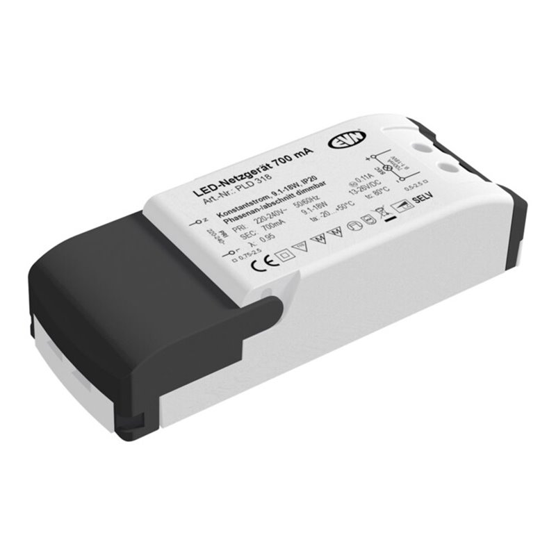 EVN Lichttechnik LED Netzgerät 700mA 4,20-18W PLD 318