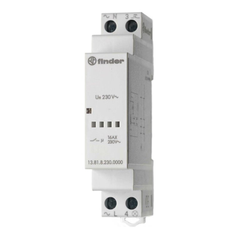 Finder Stromstoßschalter 1S 16A 230VAC 13.81.8.230.0000