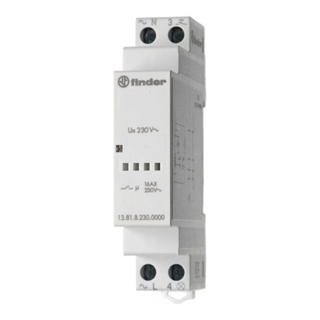 Finder Stromstoßschalter 1S 16A 230VAC 13.81.8.230.0000