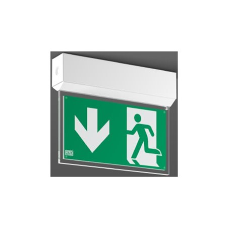 RZB LED-Sicherheitsleuchte weiß, 3h, autom.Test 672420.002