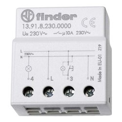 Finder Stromstoßschalter 1S 10A 230VAC 13.91.8.230.0000