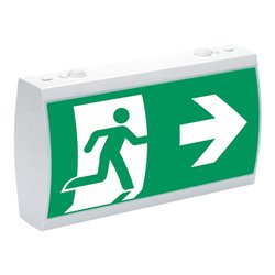 Ceag Notlichtsysteme Rettungszeichenleuchte LED 4x1W doppel. RZ 29021 CG-S