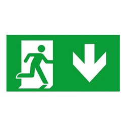 Ceag Notlichtsysteme Piktogrammscheibe 1-seitig LED PU 20m 40071354502