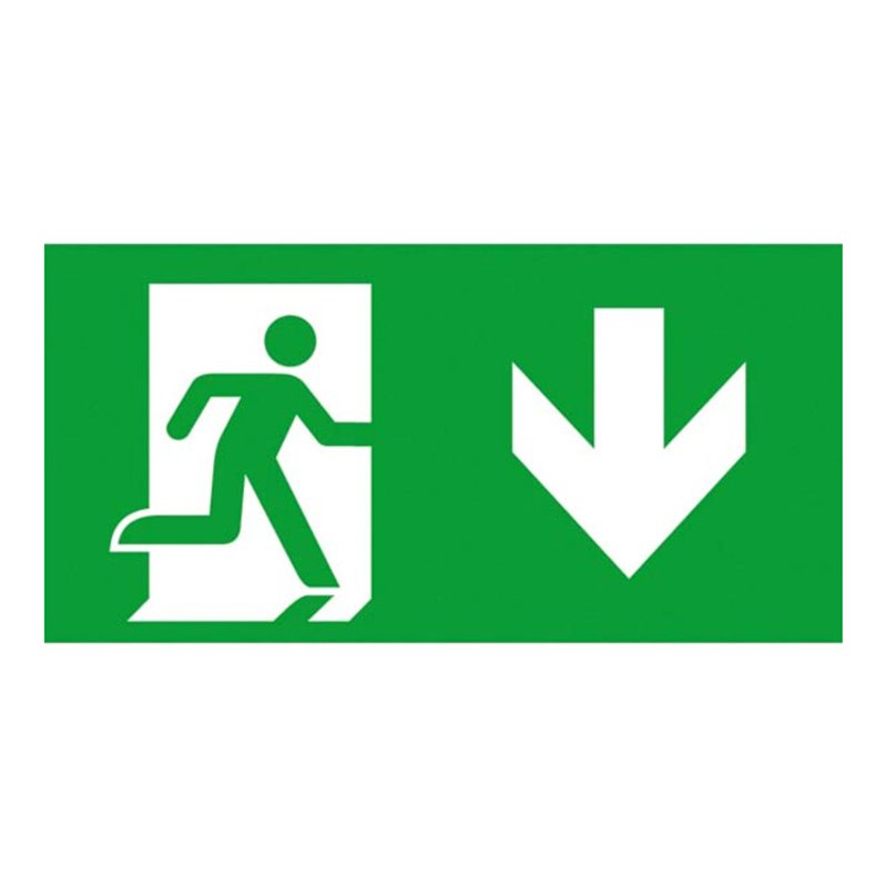 Ceag Notlichtsysteme Piktogrammscheibe 1-seitig LED PU 20m 40071354502