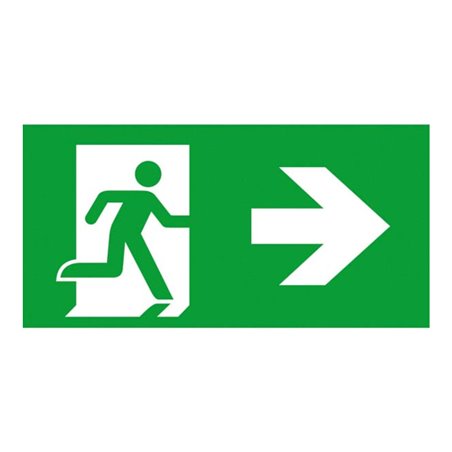 Ceag Notlichtsysteme Piktogrammscheibe 2-seitig LED PR/BL 40071354506