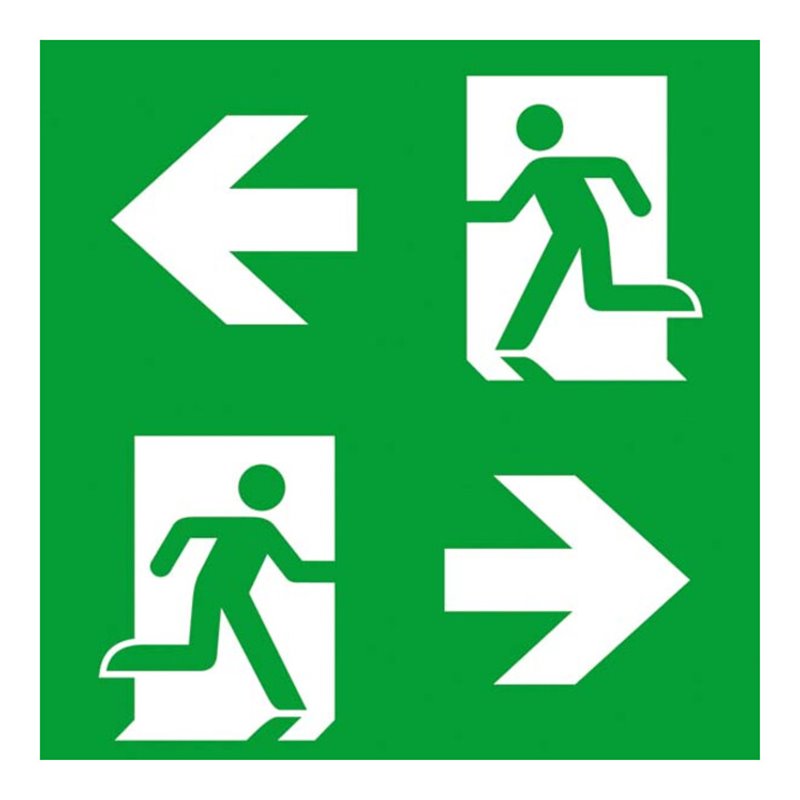 Ceag Notlichtsysteme Piktogrammscheibe 2-seitig LED PL/PR 40071354510