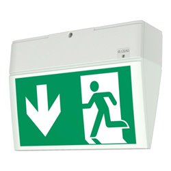 Ceag Notlichtsysteme Einzelbatterie-Leuchte LED 3h IP54 EURO X