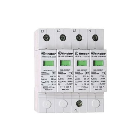 Finder Überspannungsableiter Typ 2, 3-phasig 7P.25.8.275.0020