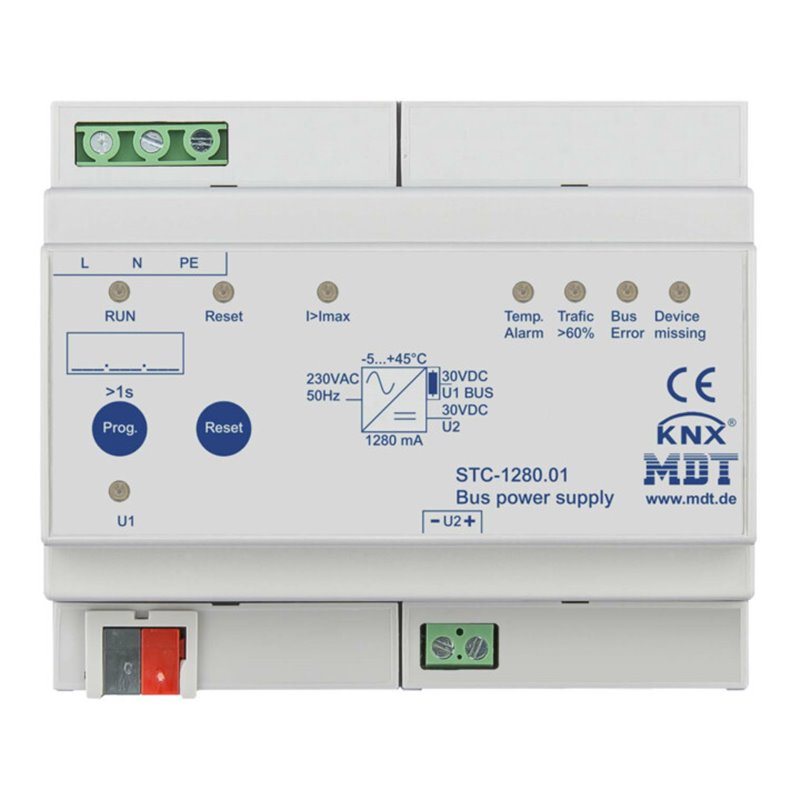 MDT technologies Busspannungsversorgung 6TE, REG, 1280mA STC-1280.01