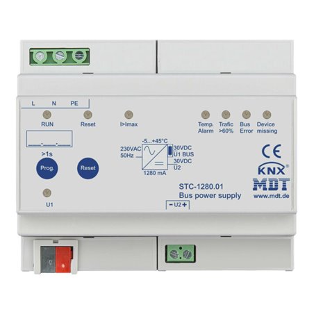 MDT technologies Busspannungsversorgung 6TE, REG, 1280mA STC-1280.01