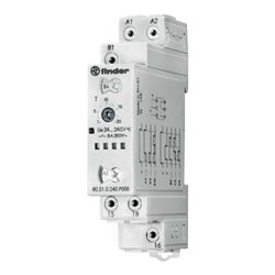 Finder Zeitrelais 1W, 8A, 24-240VAC/DC 80.51.0.240.P000
