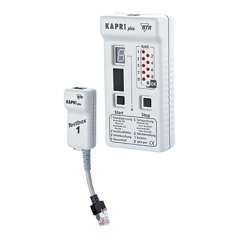 BTR NETCOM Installationstester mit Testbox 1 130670-E