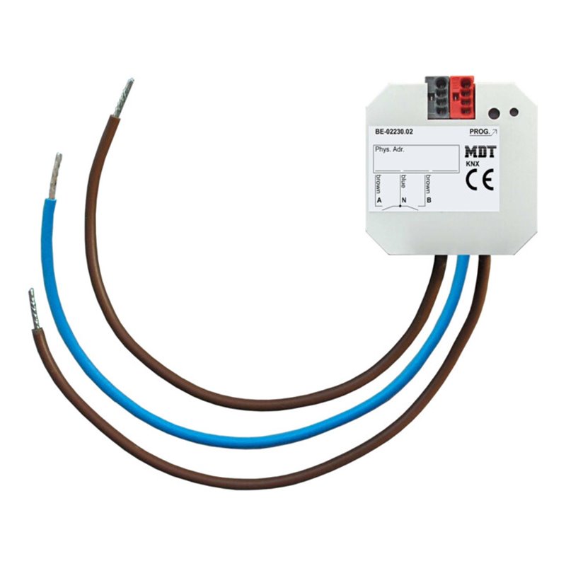 MDT technologies Tasterschnittstelle 2-fach UP, 230VAC BE-02230.02