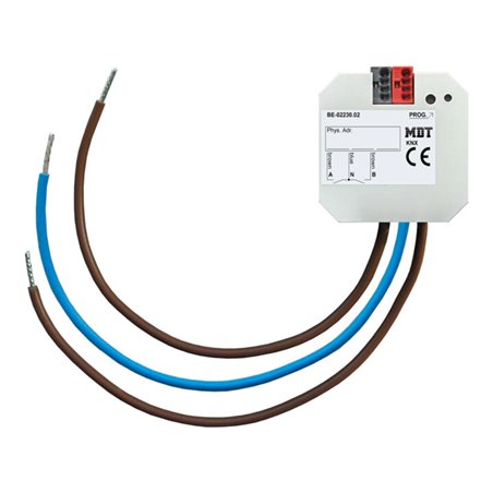 MDT technologies Tasterschnittstelle 2-fach UP, 230VAC BE-02230.02