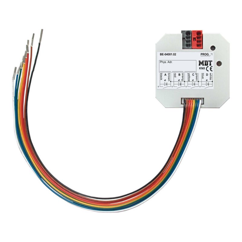 MDT technologies Tasterschnittstelle 4-fach UP, potentialfrei BE-04001.02