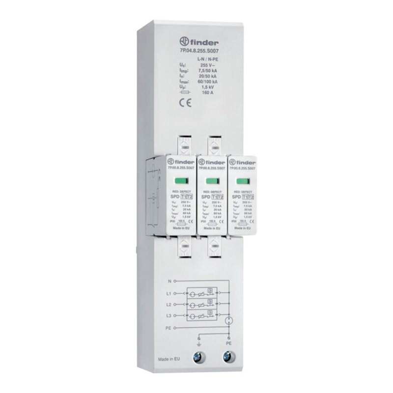 Finder Kombiableiter 7P.04.8.255.S007