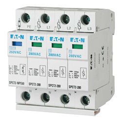 Eaton Überspannungsableiter steckbar SPCT2-280-3+NPE