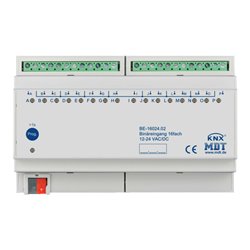 MDT technologies Binäreingang 16-fach 8TE REG, 24VAC/DC BE-16024.02
