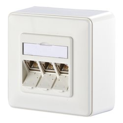 BTR NETCOM Anschlussdose E-DAT AP modul 3x8(8) 1309130002-E rws