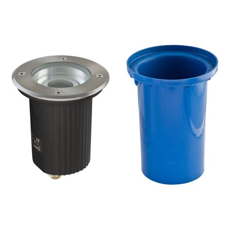 EVN Lichttechnik Bodeneinbauleuchte 35W GU10 IP67 678 235 eds