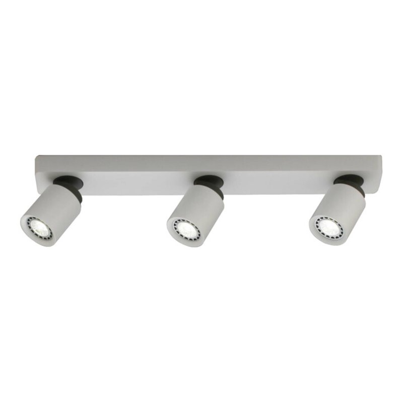 Böhmer LED-Aufbaustrahler 3xGU10 wa/anth 42527