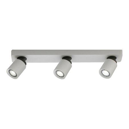 Böhmer LED-Aufbaustrahler 3xGU10 wa/anth 42527