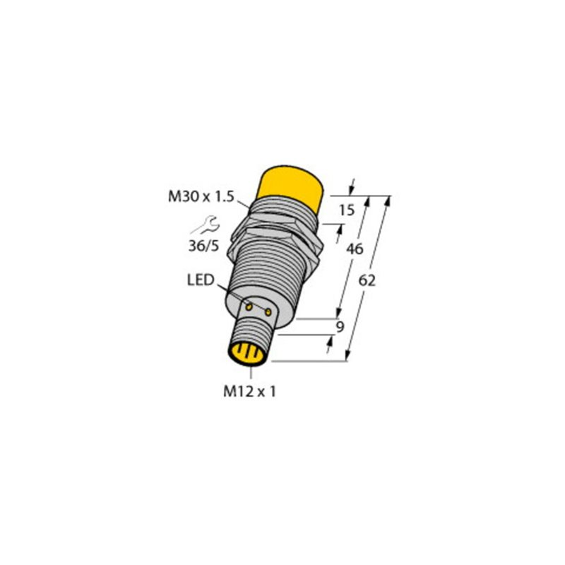 Turck Sensor induktiv NI20-M30-AP6X-H1141