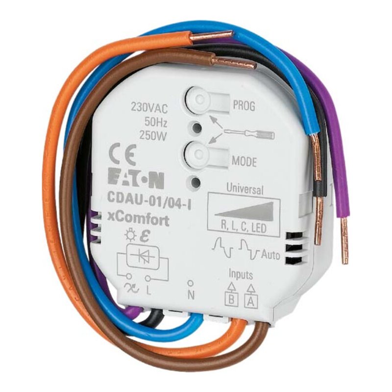 Eaton Smart-Dimmaktor R/L/C/LED 0-250W 230VAC EB CDAU-01/04-I