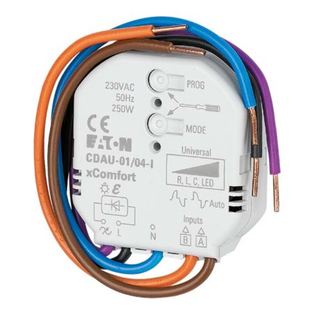 Eaton Smart-Dimmaktor R/L/C/LED 0-250W 230VAC EB CDAU-01/04-I