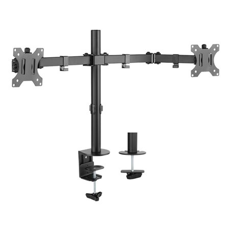 E+P Elektrik Monitor-Tischhalterung 13-32Zoll,2-fach,sw TH12