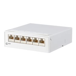 BTR NETCOM AP-Verteiler 6Port C6 6xRJ45, rws 130862-21-E
