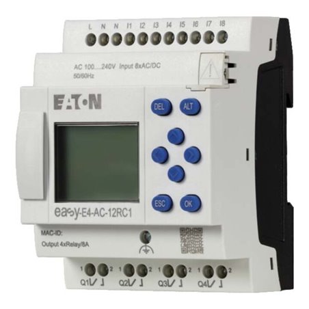 Eaton Steuerrelais 8 digitale Eingänge EASY-E4-AC-12RC1
