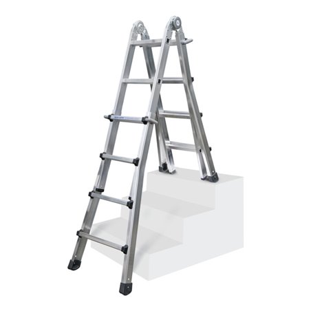 ILLER-LEITER Teleskopleiter Levelmaster 4x6 St. 64206