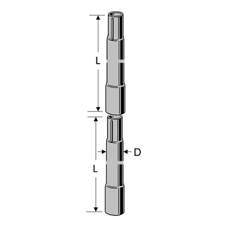 Kathrein Steckmast 2,0x48 ZSA 46